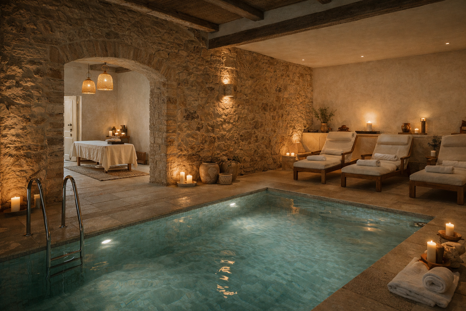 Tranquil spa retreat
